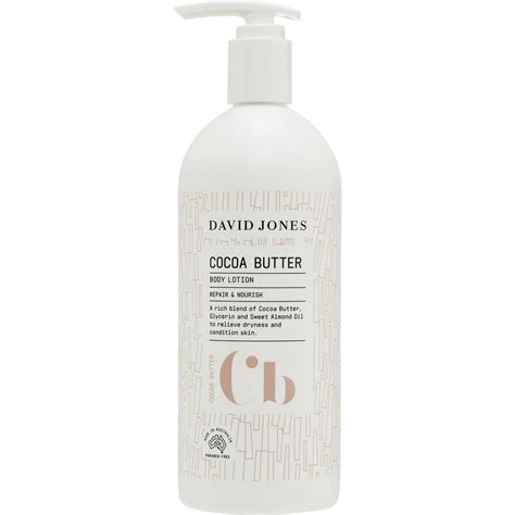 david jones body lotion.